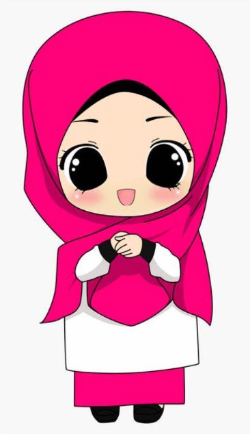 Detail Cara Menggambar Kartun Muslimah Nomer 10