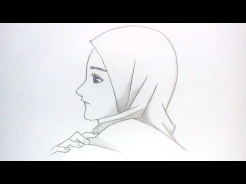 Detail Cara Menggambar Kartun Muslimah Nomer 3