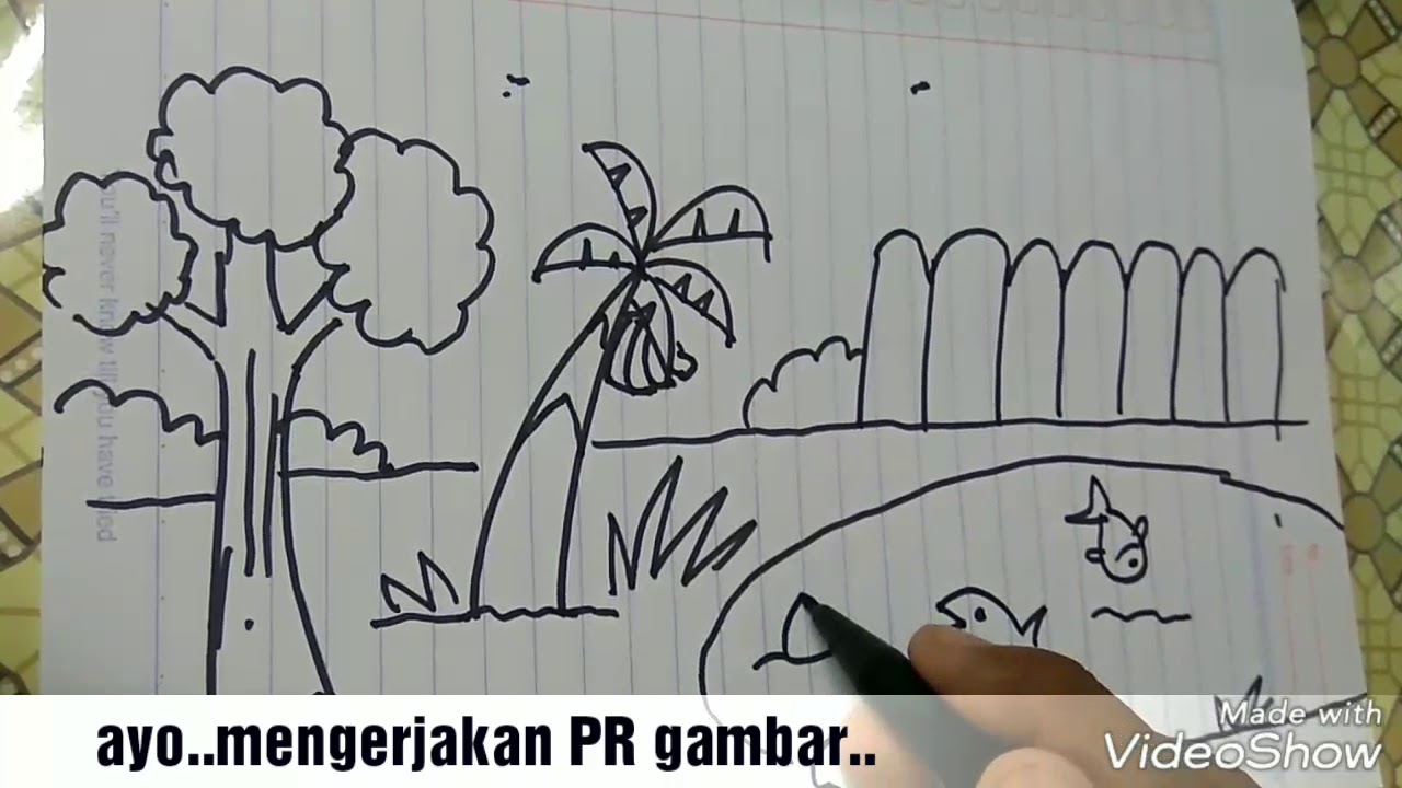 Detail Cara Menggambar Kebun Buah Nomer 4