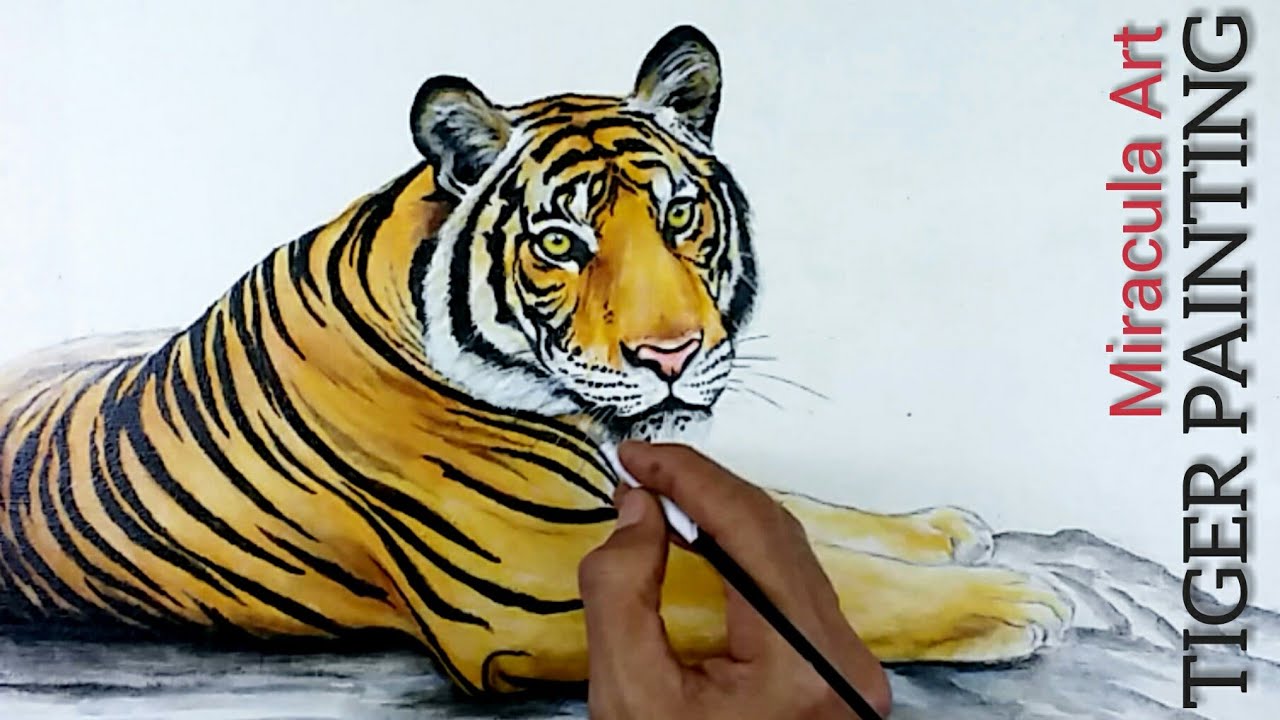 Detail Cara Menggambar Kepala Harimau Nomer 26