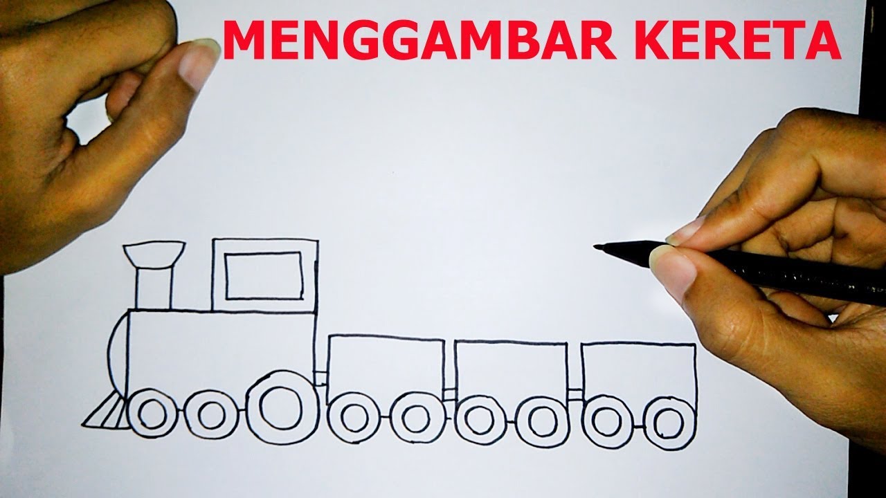 Cara Menggambar Kereta - KibrisPDR