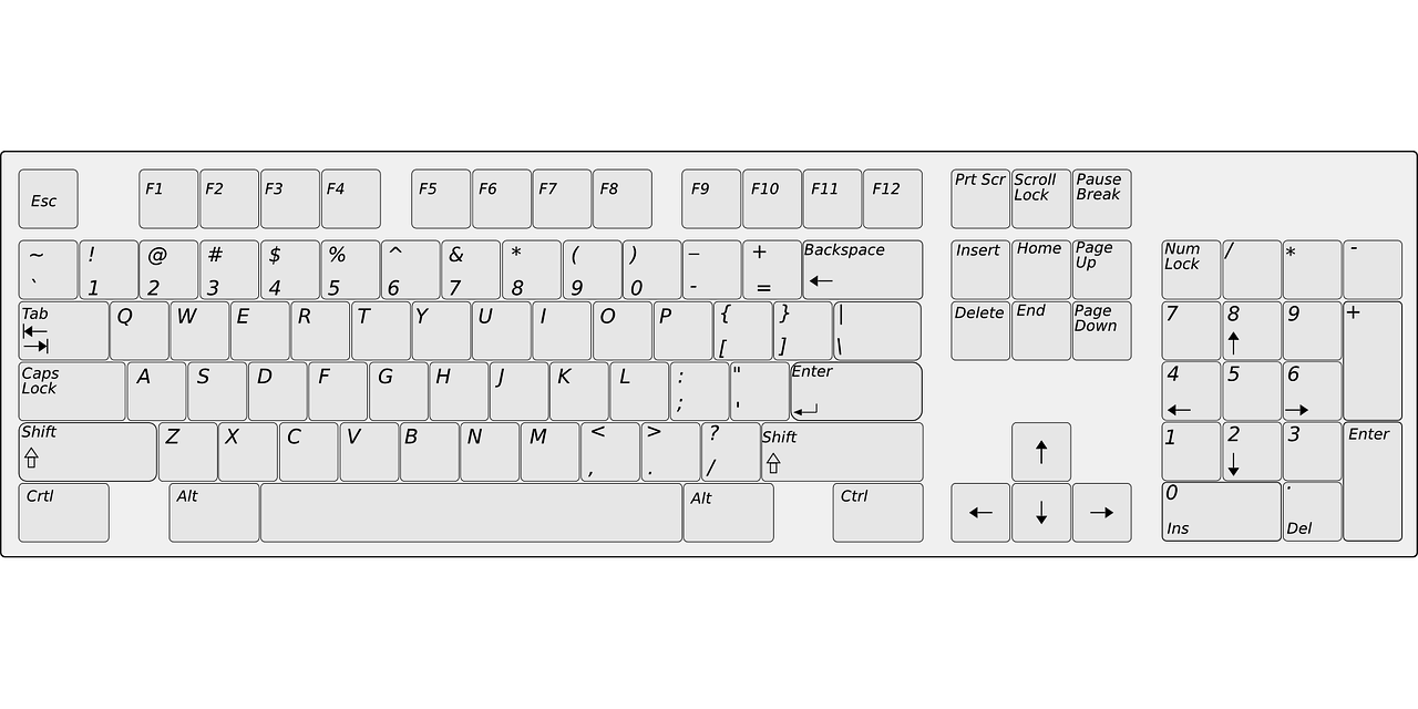 Detail Cara Menggambar Keyboard Nomer 13