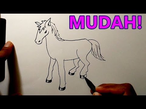 Detail Cara Menggambar Kuda Nomer 6