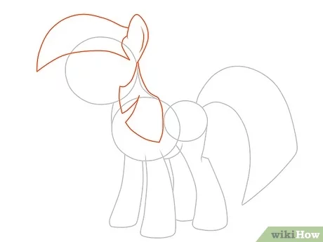 Detail Cara Menggambar Kuda Poni Manusia Nomer 12