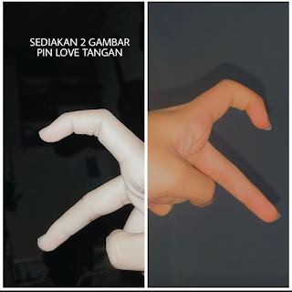 Detail Cara Menggambar Love Tangan Nomer 18