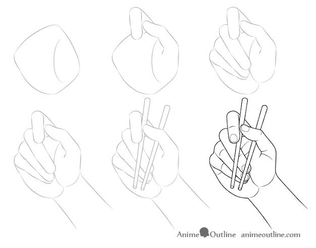 Detail Cara Menggambar Love Tangan Nomer 27