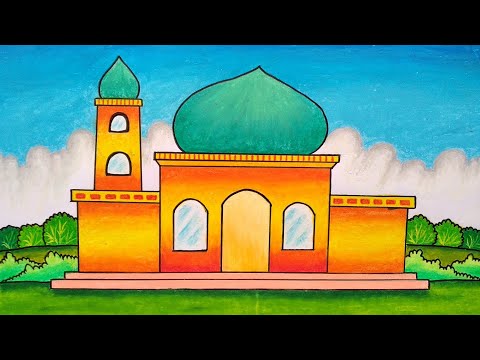 Detail Cara Menggambar Masjid Nomer 38