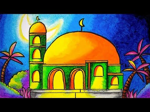 Detail Cara Menggambar Masjid Yang Mudah Dan Bagus Nomer 43