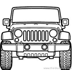 Detail Cara Menggambar Mobil Jeep Nomer 13