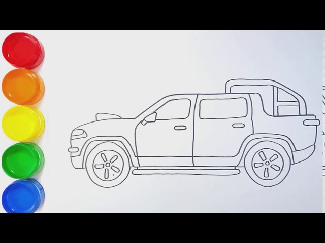 Detail Cara Menggambar Mobil Jeep Nomer 23