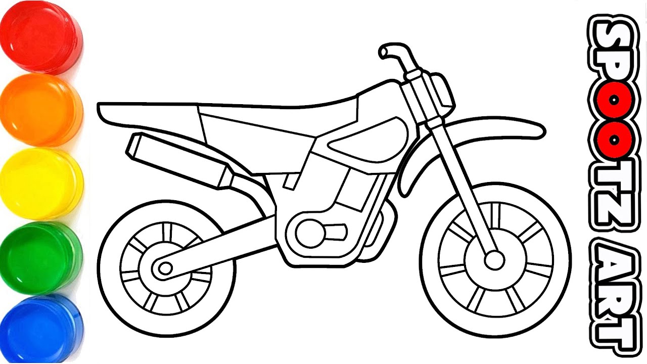 Detail Cara Menggambar Motor Vespa Nomer 44