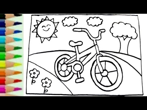 Detail Cara Menggambar Orang Naik Sepeda Nomer 7