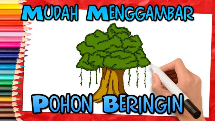 Detail Cara Menggambar Pohon Beringin Nomer 41