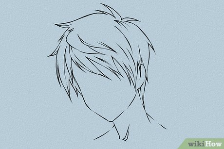 Detail Cara Menggambar Rambut Anime Nomer 15