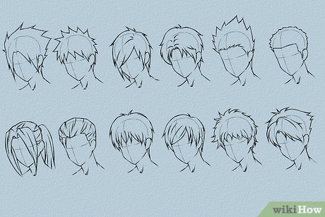 Detail Cara Menggambar Rambut Anime Nomer 7