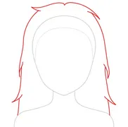 Detail Cara Menggambar Rambut Anime Perempuan Nomer 16