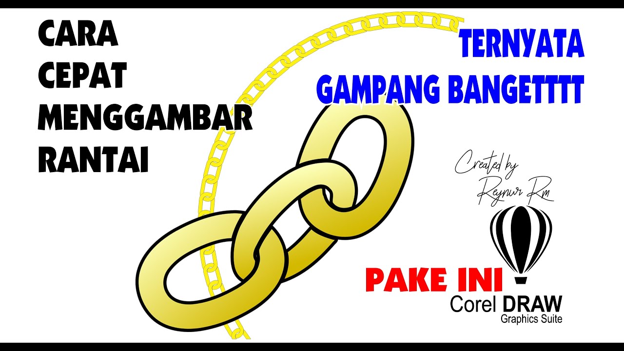 Detail Cara Menggambar Rantai Nomer 2