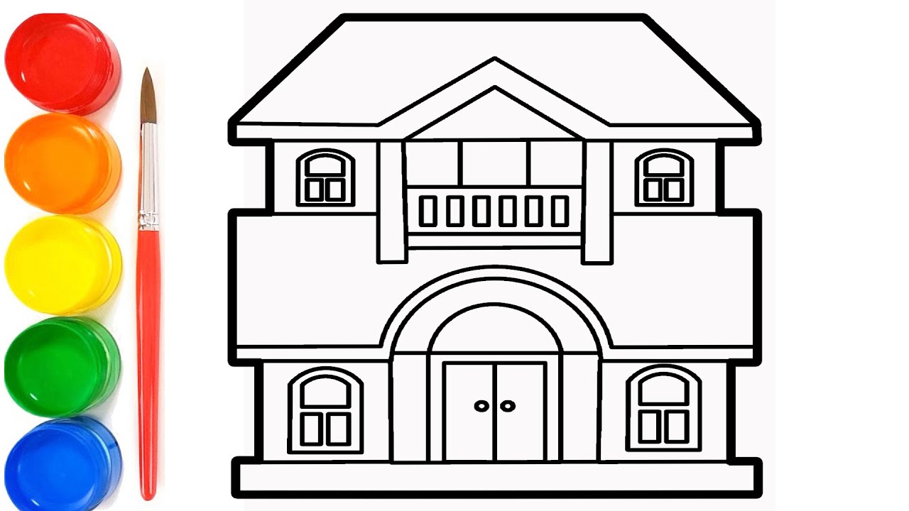 Detail Cara Menggambar Rumah Besar Nomer 26