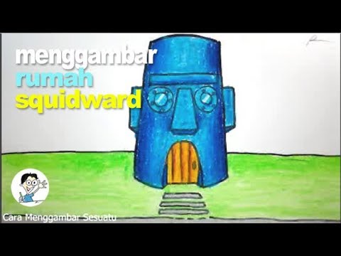 Detail Cara Menggambar Rumah Spongebob Nomer 23