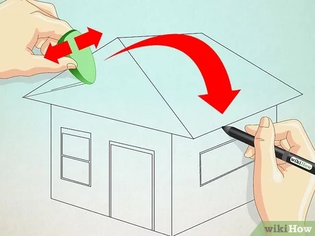 Detail Cara Menggambar Rumah Tiga Dimensi Nomer 14