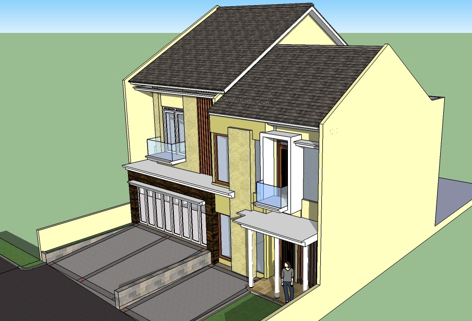 Detail Cara Menggambar Rumah Tiga Dimensi Nomer 39