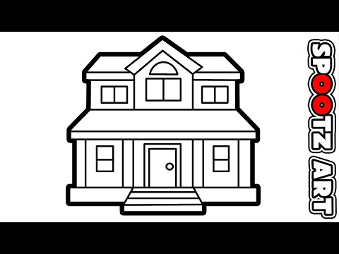 Detail Cara Menggambar Rumah Tingkat 3 Nomer 18
