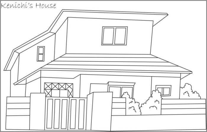 Detail Cara Menggambar Rumah Tingkat 3 Nomer 54