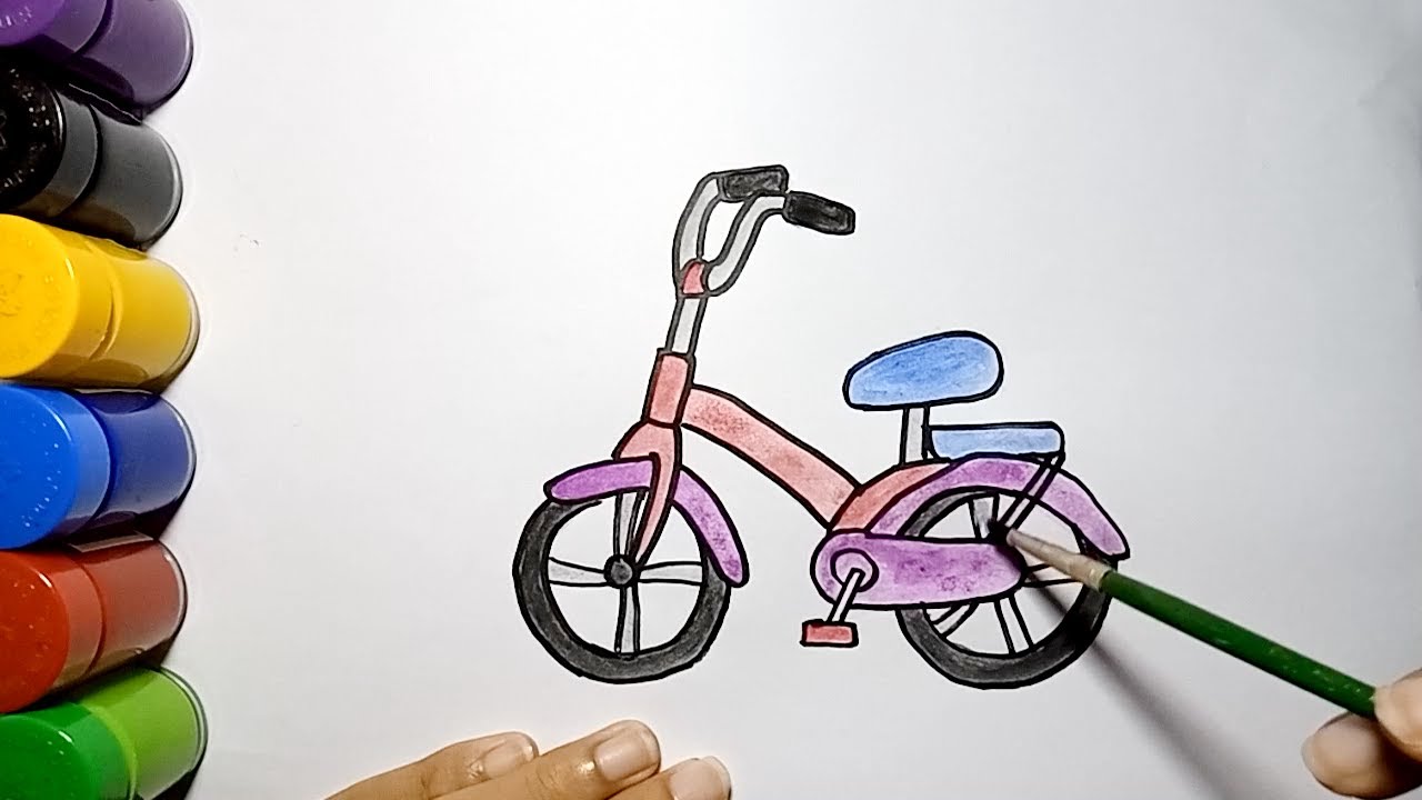 Detail Cara Menggambar Sepeda Nomer 5