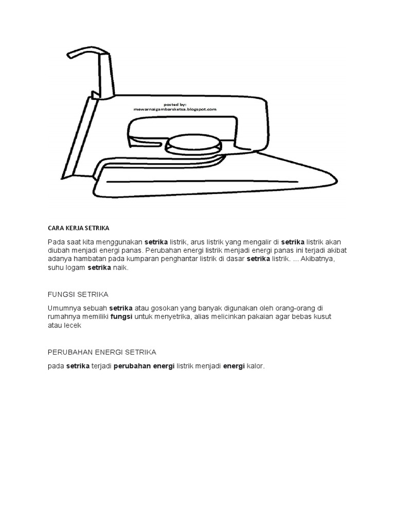 Detail Cara Menggambar Setrika Nomer 21