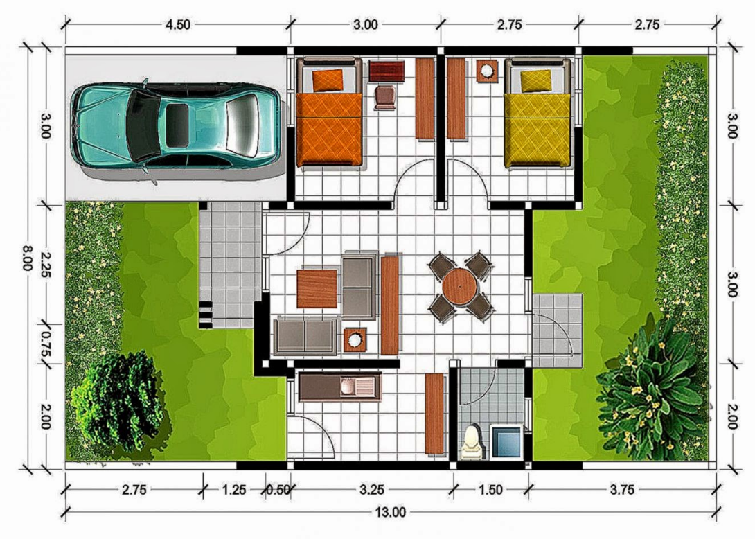 Detail Cara Menggambar Sketsa Rumah Nomer 31