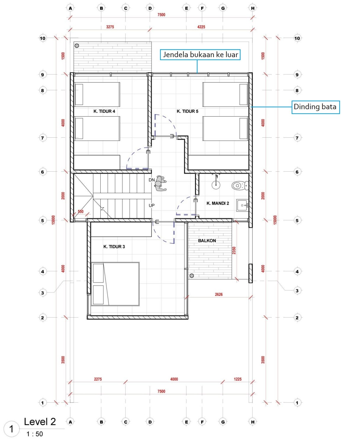 Detail Cara Menggambar Sketsa Rumah Dengan Pensil Nomer 34