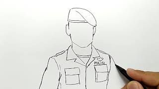 Detail Cara Menggambar Tentara Nomer 9