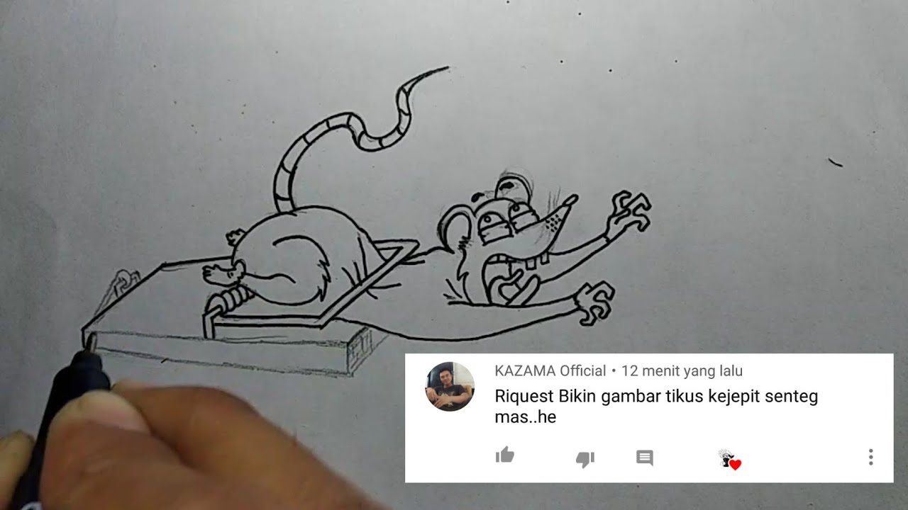 Detail Cara Menggambar Tikus Nomer 37