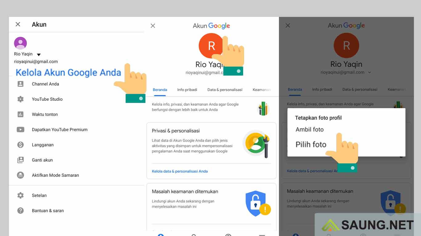 Detail Cara Mengganti Foto Profil Akun Google Nomer 42