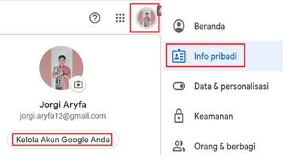 Detail Cara Mengganti Foto Profil Google Nomer 24