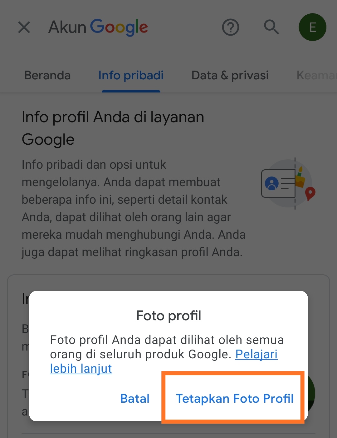 Detail Cara Mengganti Foto Profil Google Nomer 50