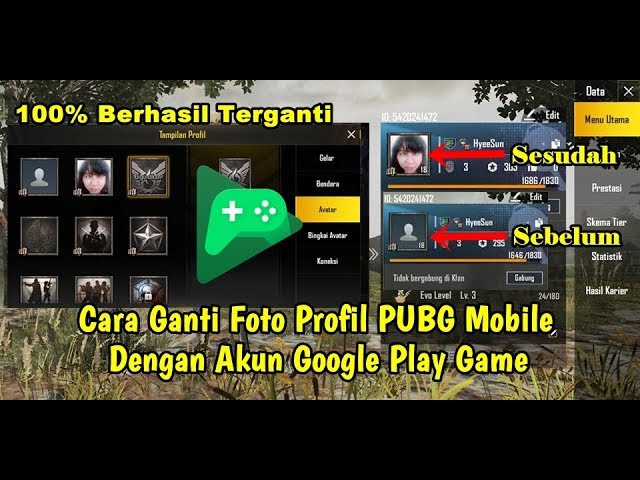 Cara Mengganti Foto Profil Pubg Dari Google Play - KibrisPDR