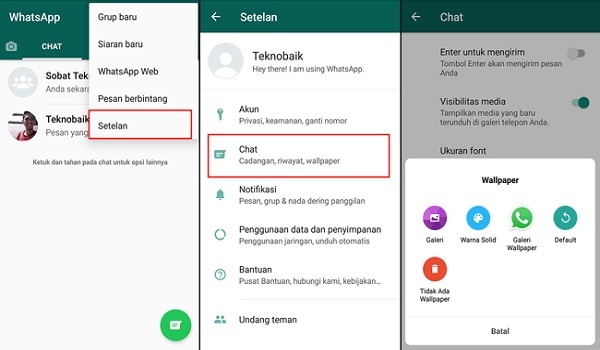 Detail Cara Mengganti Tema Whatsapp Dengan Foto Sendiri Nomer 2