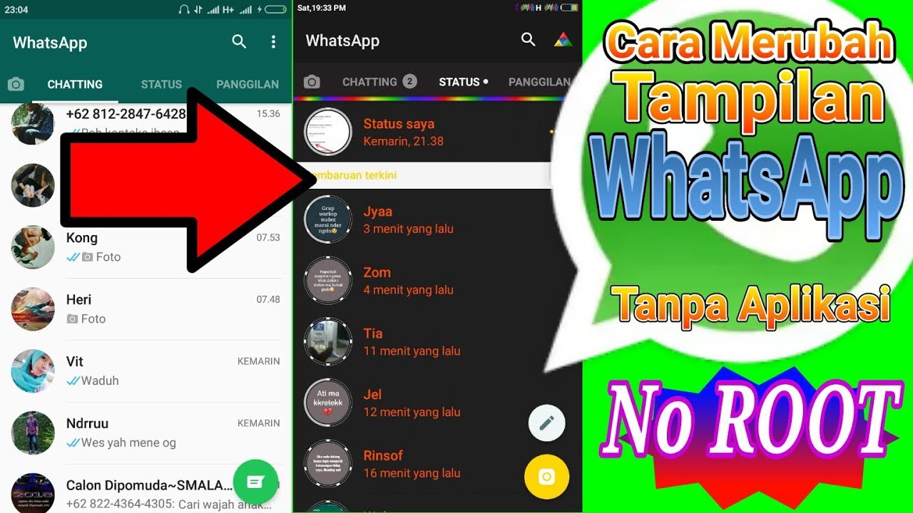 Detail Cara Mengganti Tema Whatsapp Dengan Foto Sendiri Nomer 17