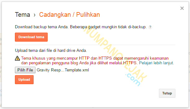 Detail Cara Mengganti Template Blog Nomer 26