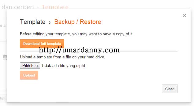 Detail Cara Mengganti Template Blog Nomer 28