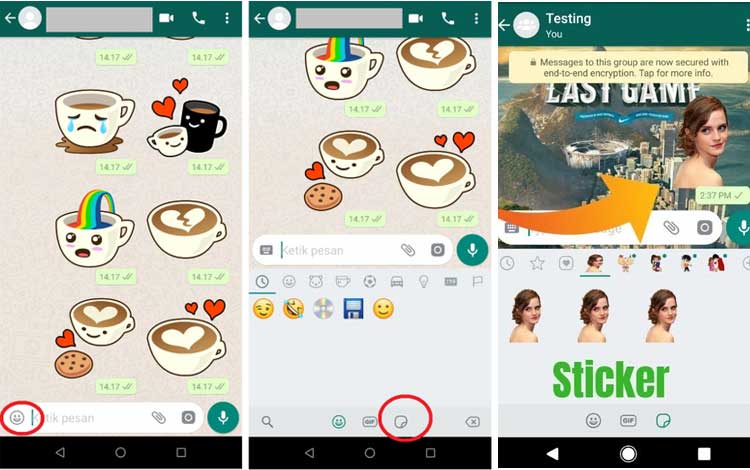 Detail Cara Menggunakan Stiker Wa Foto Sendiri Nomer 11