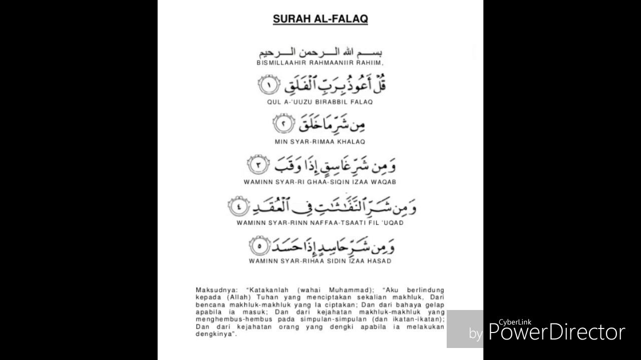 Detail Cara Menghafal Surat Al Falaq Nomer 53