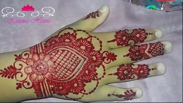 Detail Cara Menghias Henna Di Tangan Nomer 12