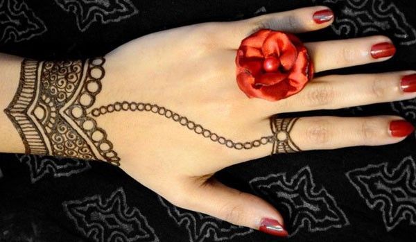 Detail Cara Menghias Henna Di Tangan Nomer 48