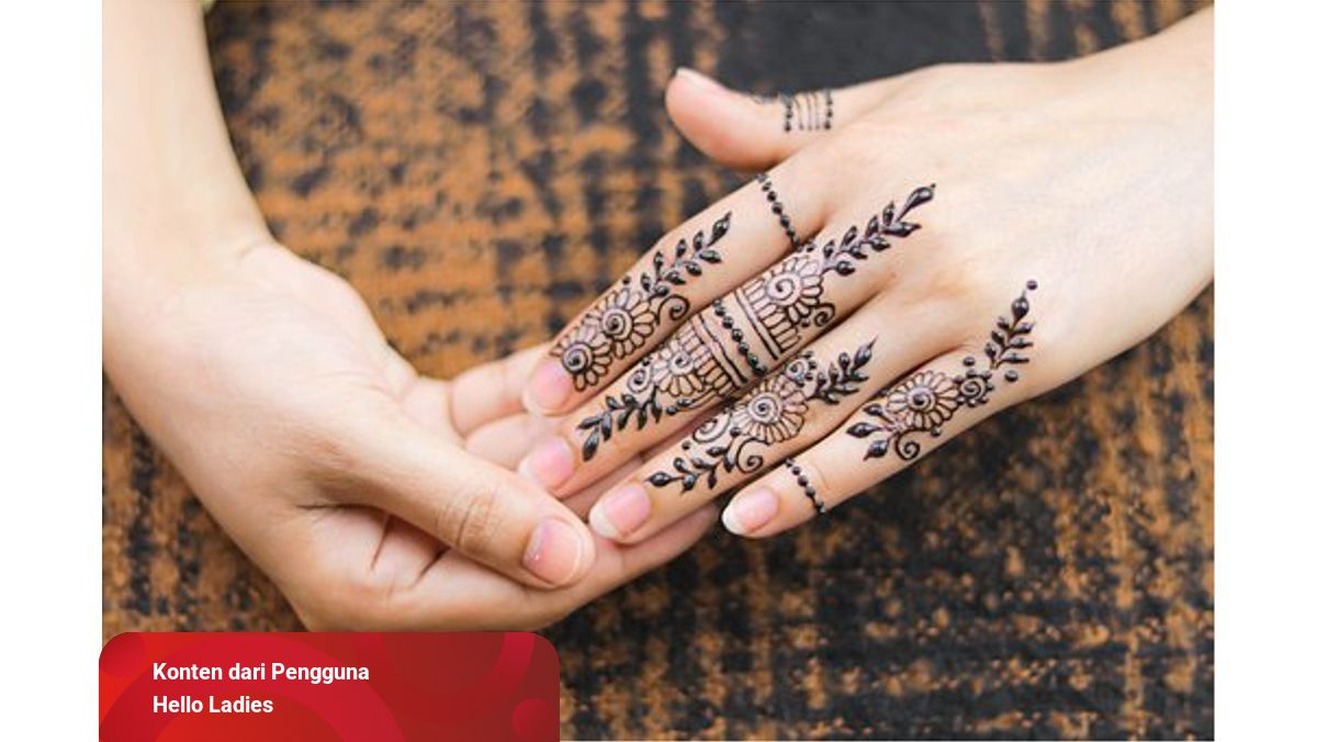 Detail Cara Menghias Henna Di Tangan Nomer 7