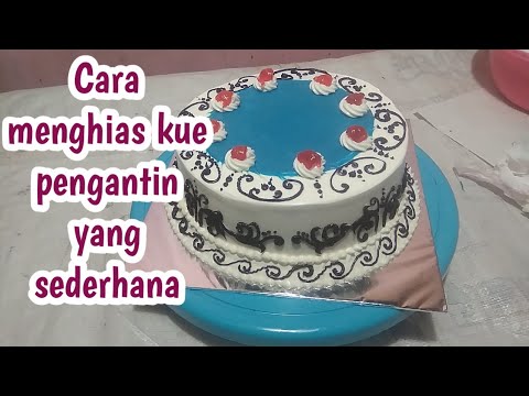 Detail Cara Menghias Kue Pengantin Nomer 49