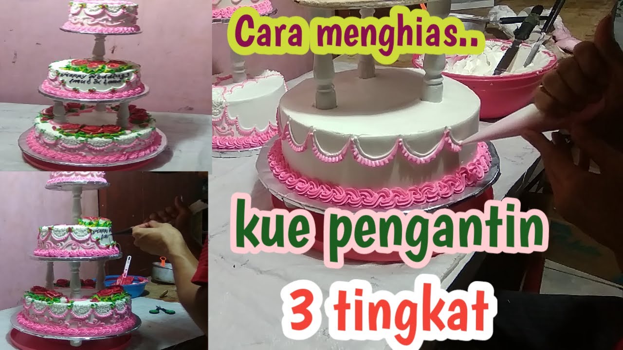 Detail Cara Menghias Kue Pengantin Terbaru Nomer 6