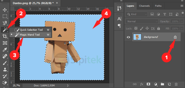 Detail Cara Menghilangkan Background Foto Di Photoshop Nomer 6