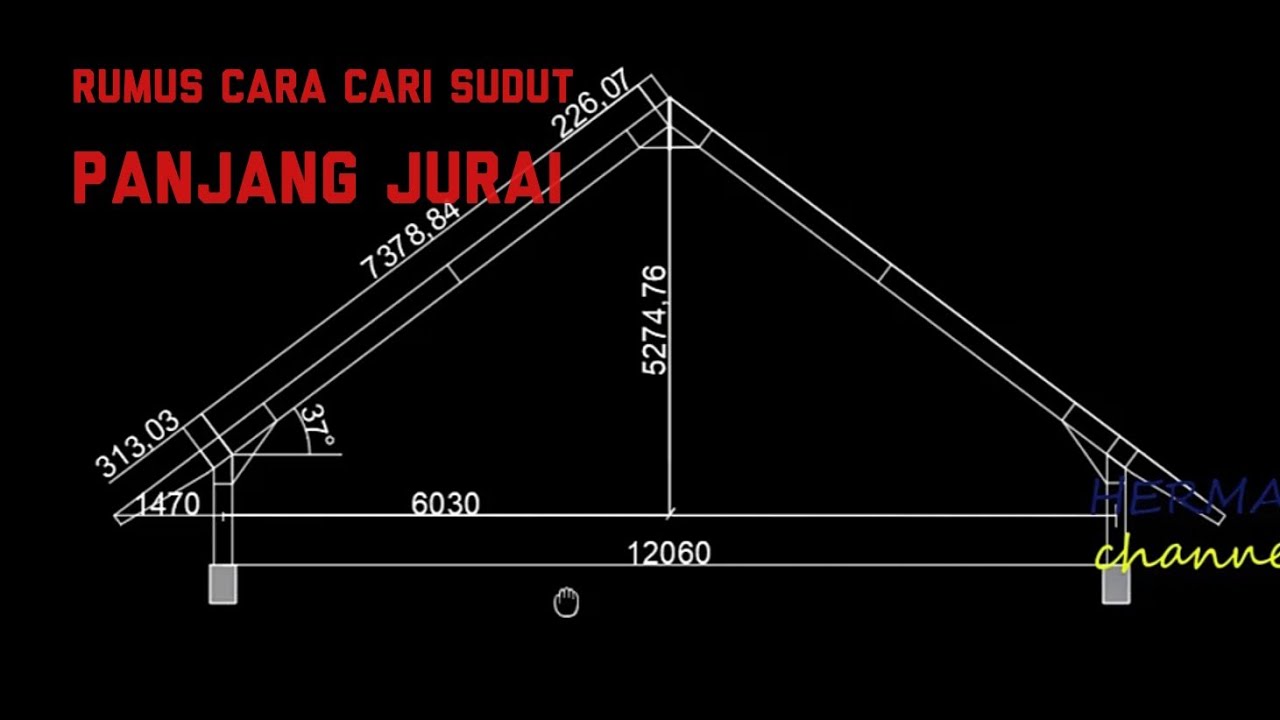 Detail Cara Menghitung Atap Rumah Limas Nomer 21